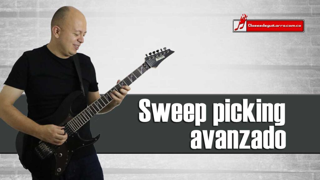 sweep picking avanzado aplicando Voice Leading