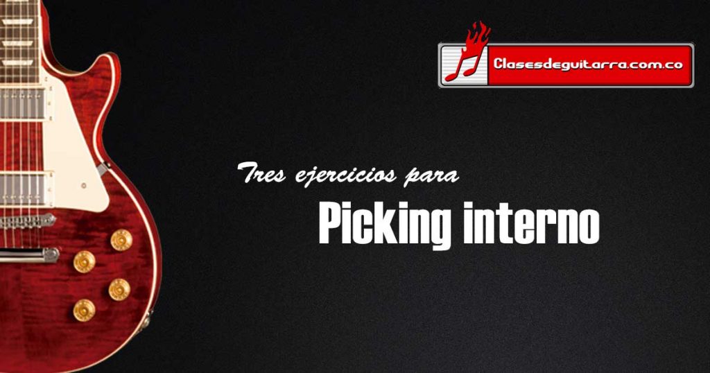 picking interno en guitarra