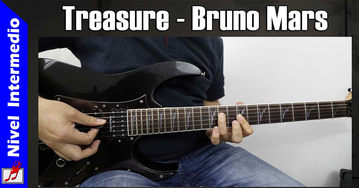 Como tocar Treasure de Bruno Mars
