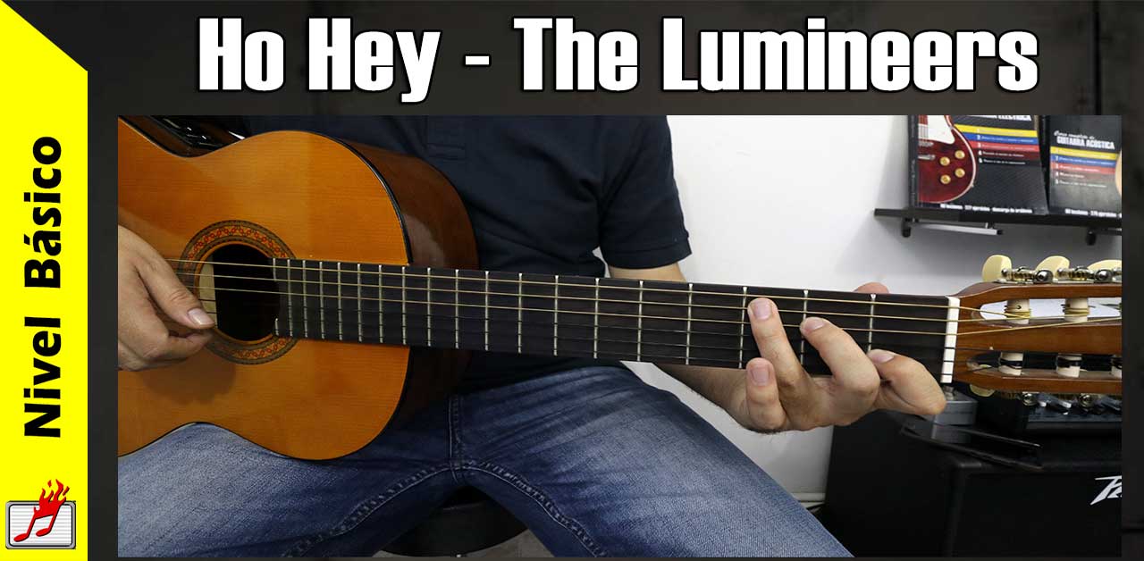 Como tocar Ho Hey de The Lumineers en guitarra