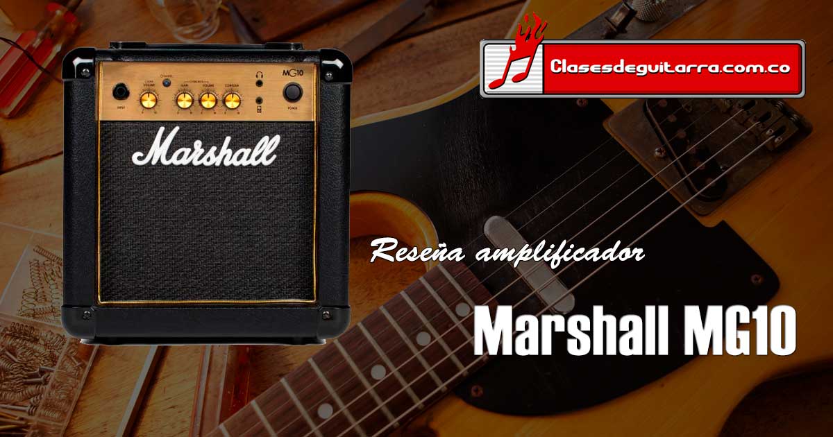 Reseña amplificador Marshall MG10