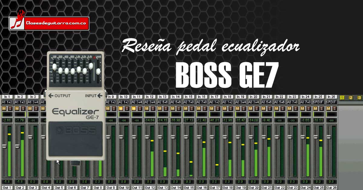 reseña pedal ecualizador Boss Ge 7