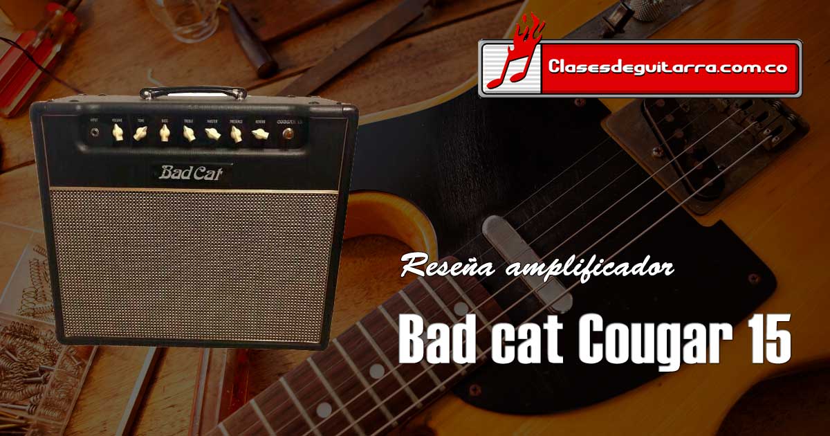 Reseña amplificador de guitarra Bad Cat Cougar 15