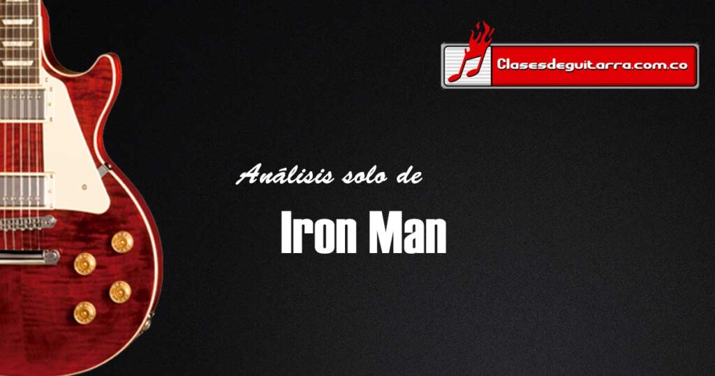 Análisis solo de Iron Man de Tony Iommi