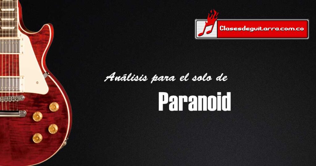 Análisis solo Paranoid de Tony Iommi