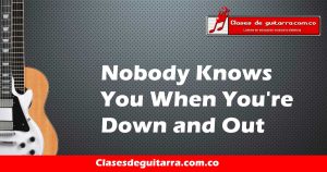 Nobody Knows You