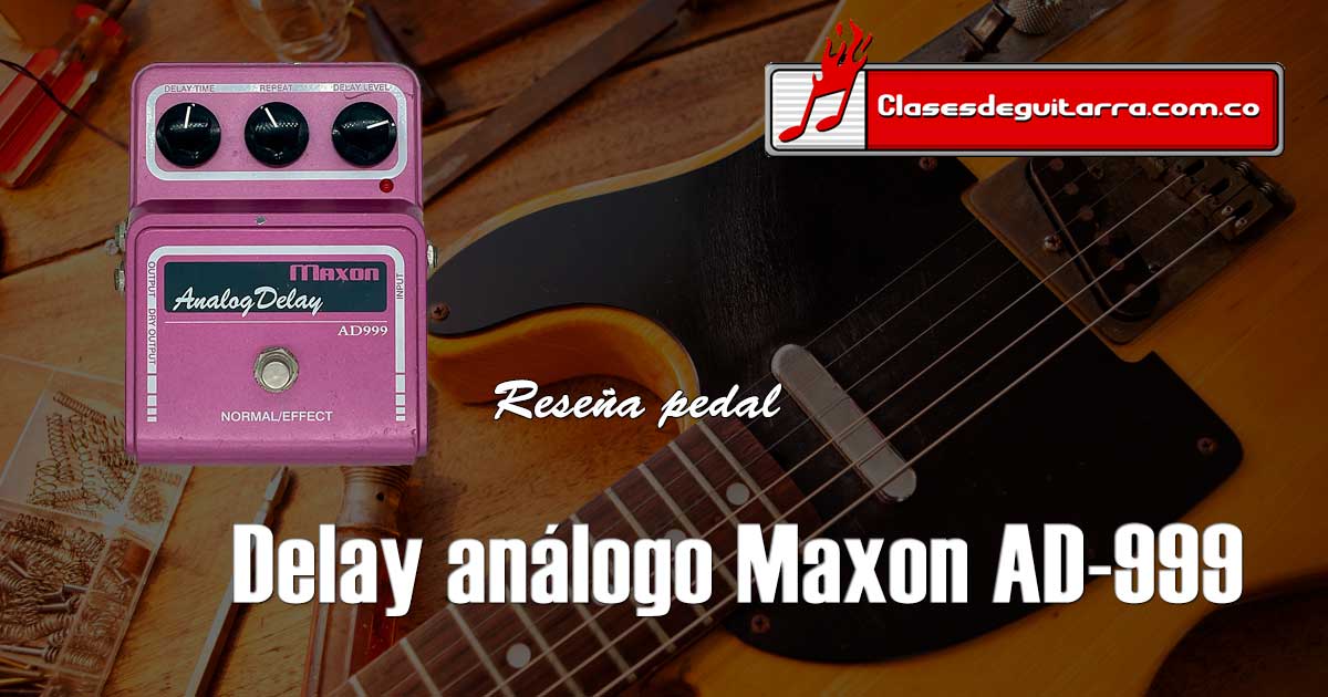 delay análogo Maxon AD-999