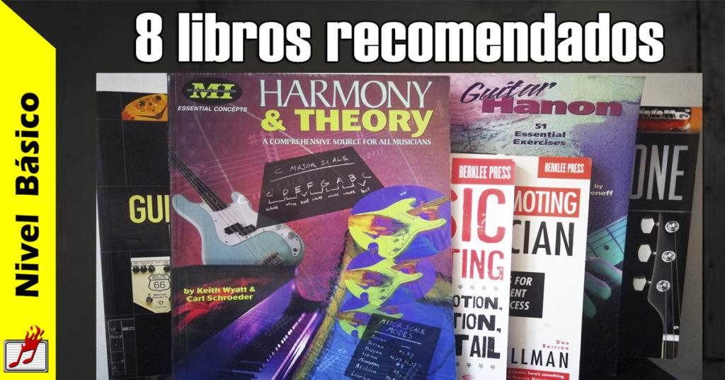 8 libros recomendados para todo guitarrista