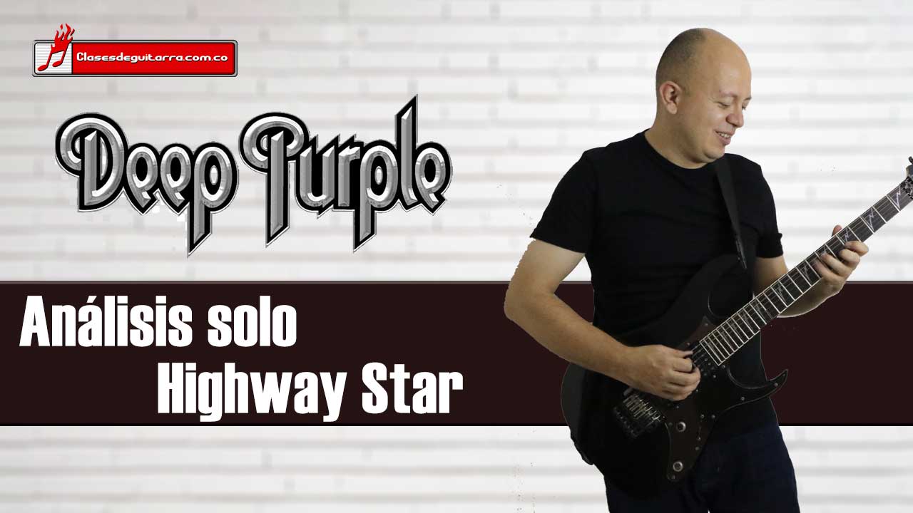 Análisis solo de Highway star de Deep Purple