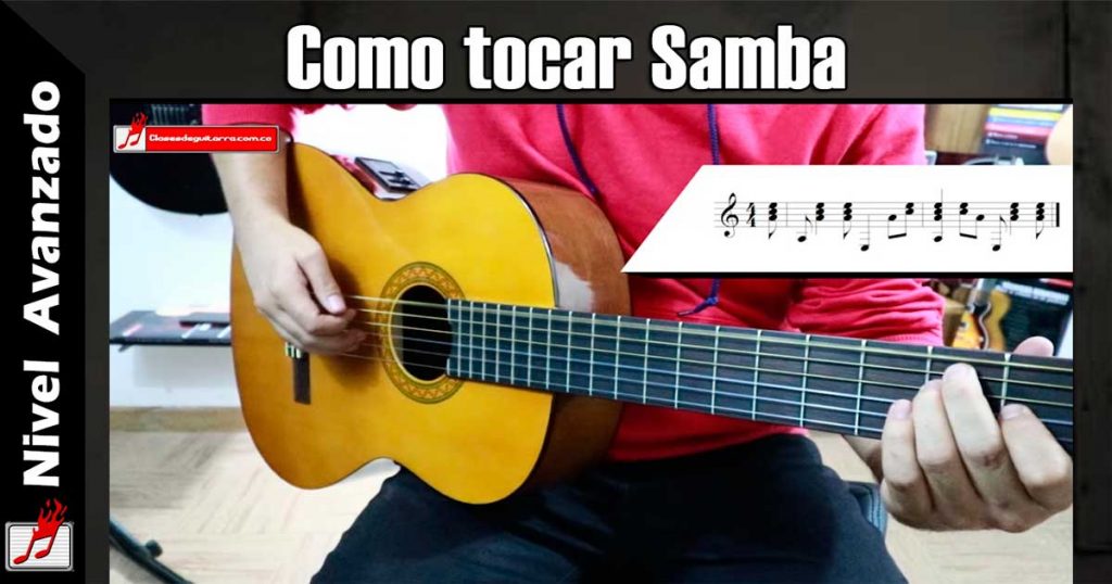 Como tocar Samba en guitarra