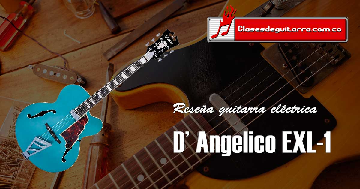 Reseña guitarra eléctrica D’ Angelico EXL-1