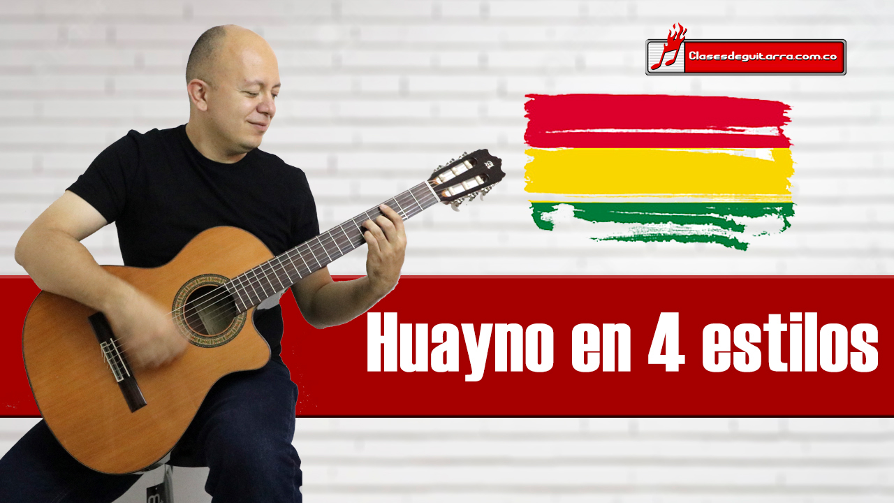 Como tocar Huayno de cuatro formas diferentes en guitarra