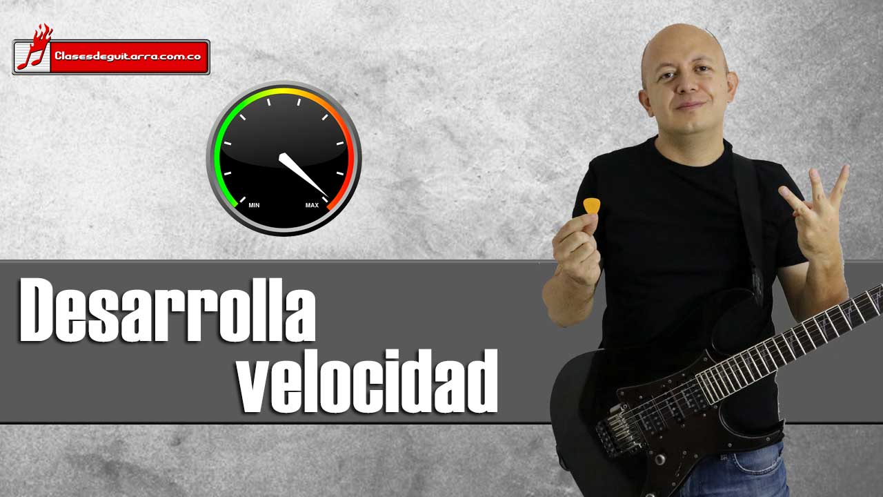 Tres tips para desarrollar velocidad en la guitarra y dominar el pick