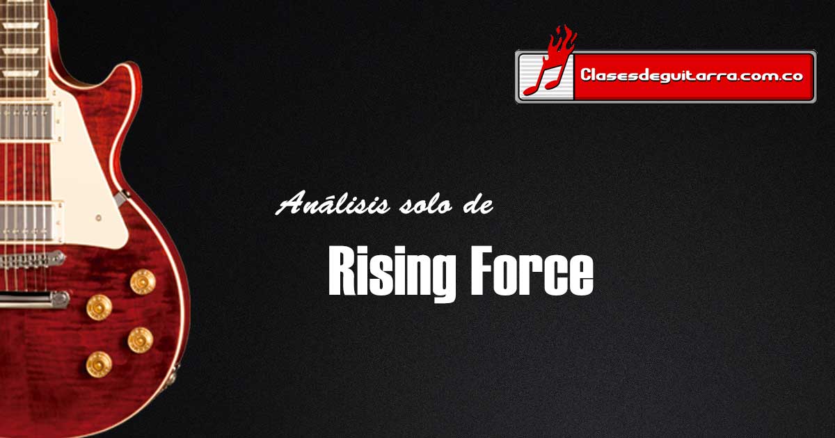 Análisis solo Rising force