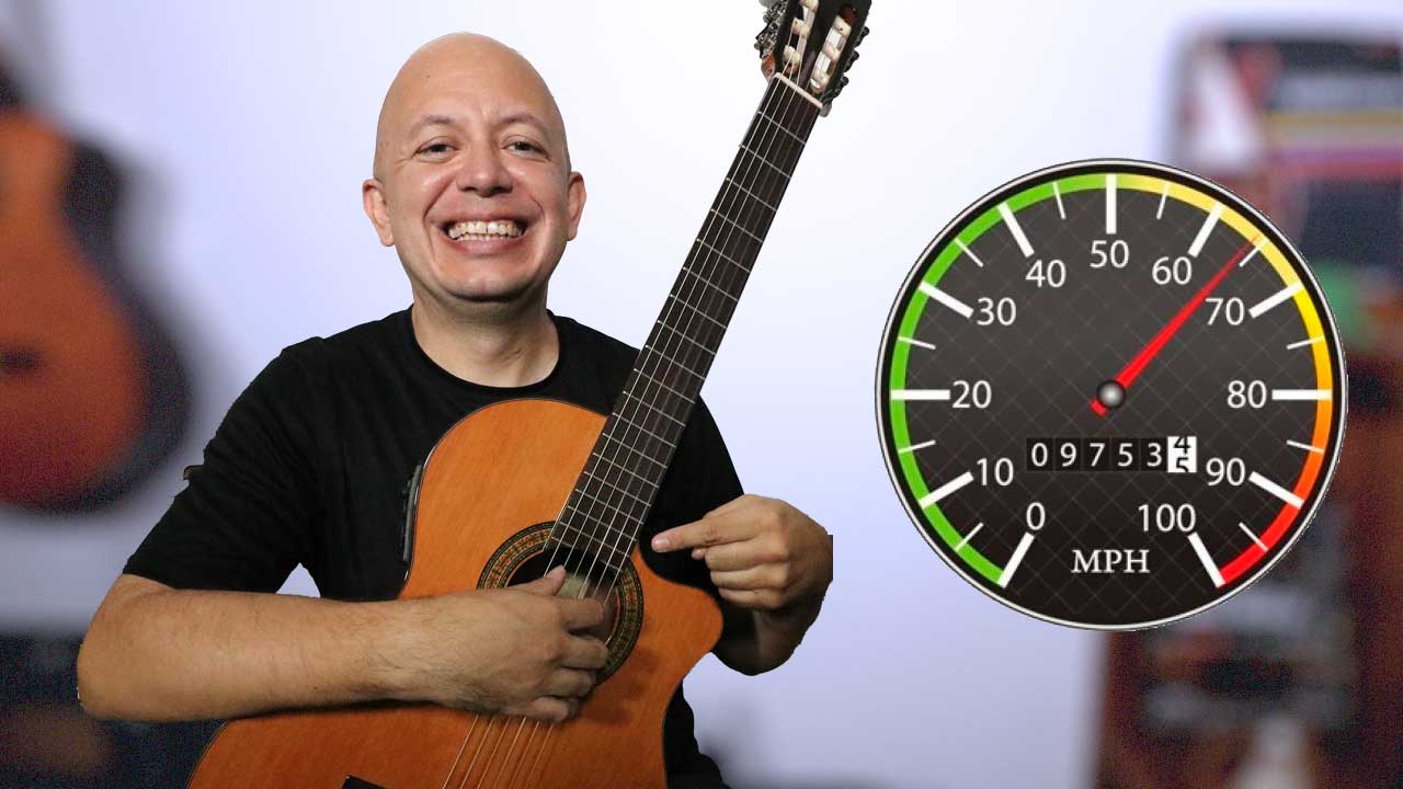 Cinco arpegios de velocidad para guitarra