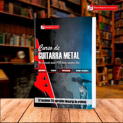 Curso de guitarra metal Libro