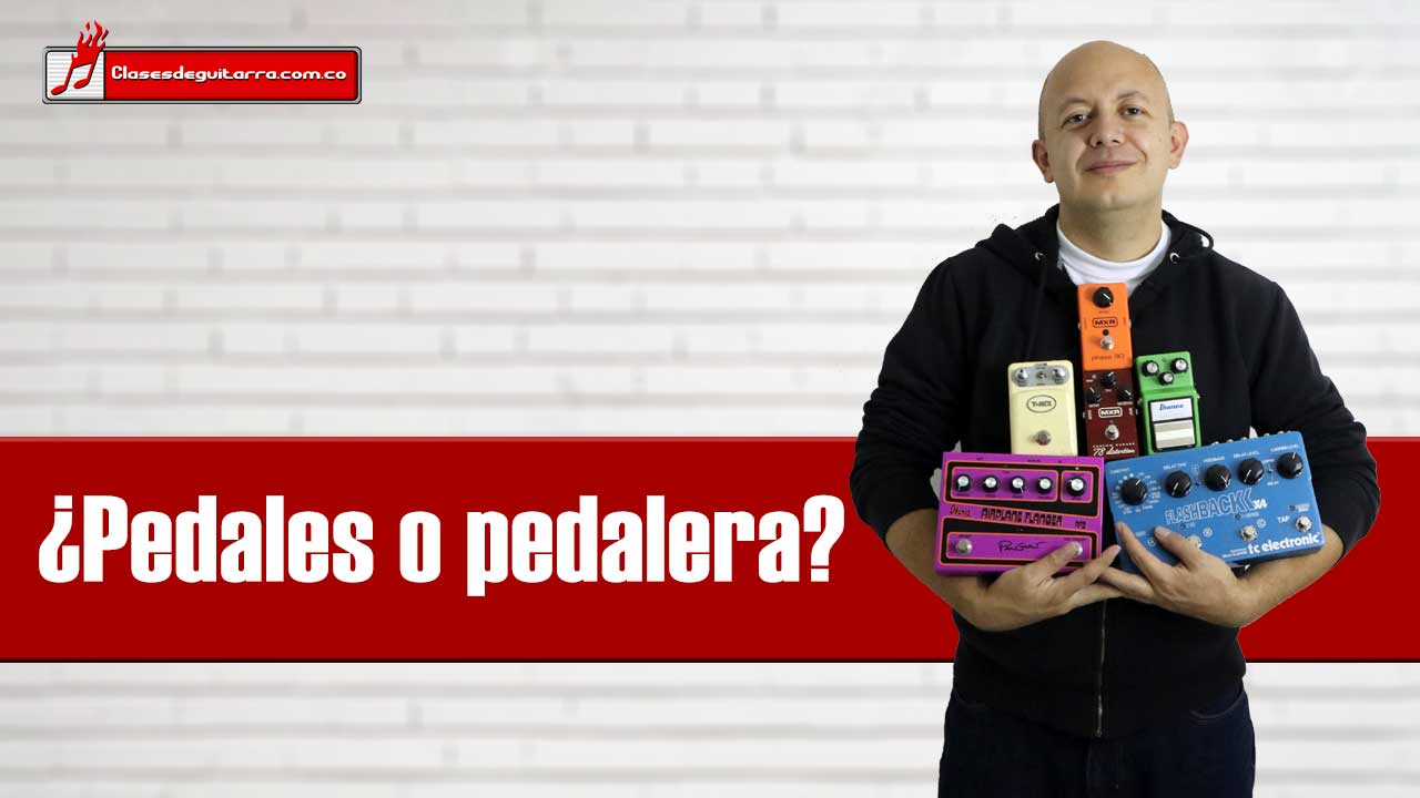 pedales analogos o multi efectos