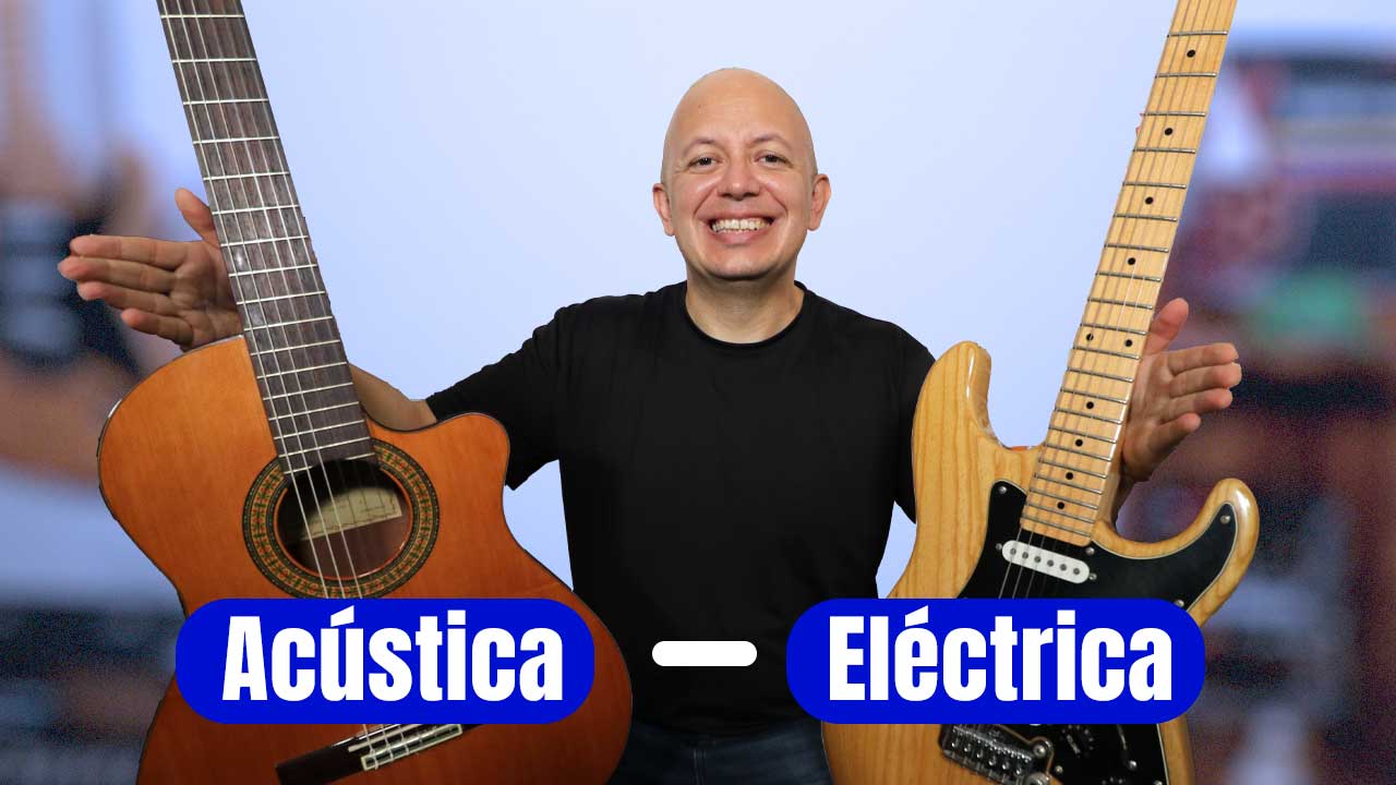 ¿Es muy difícil cambiar de guitarra acústica a guitarra eléctrica?