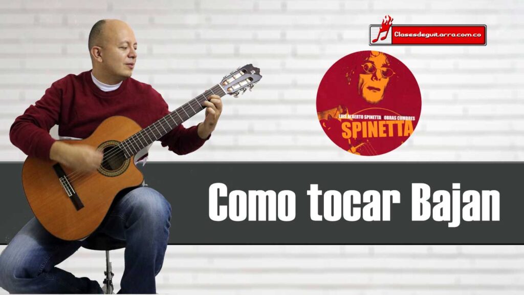 Como tocar Bajan de Spinetta