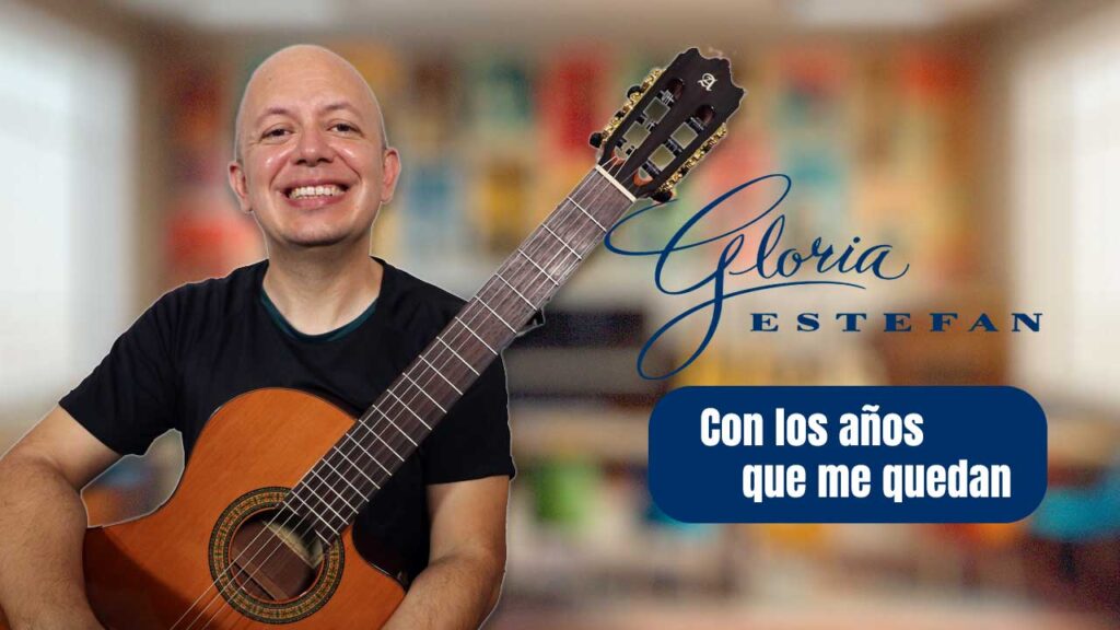 Con los años que me quedan, como tocarla en guitarra