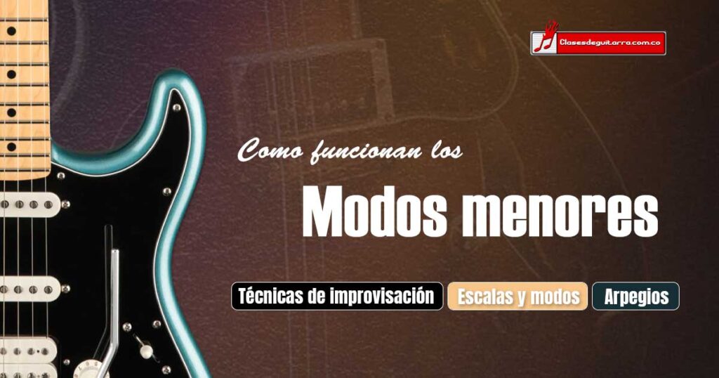 Como usar los modos menores en la improvisación