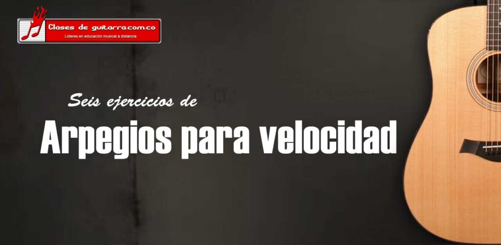 Arpegios para el desarrollo de velocidad en mano derecha