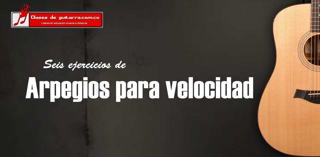 Arpegios para el desarrollo de velocidad en mano derecha